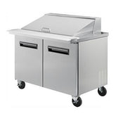 92.3cm , Double Doors Mega Salad/Sandwich Refrigerated Prep Table. - Mabrook Hotel Supplies